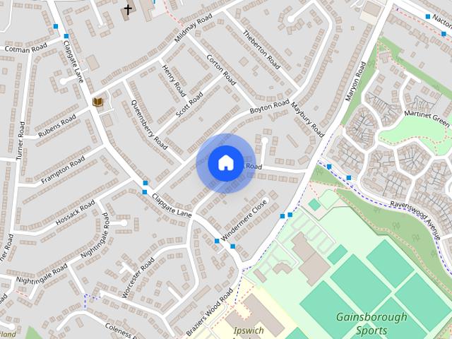 Maryon Road, Ipswich, Suffolk, UK, IP3 9NL