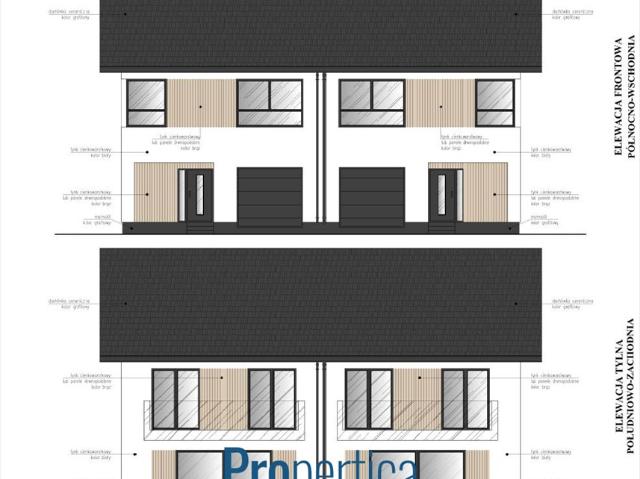 Dom bliźniak 132,9 m² z garażem i działką 400 m²