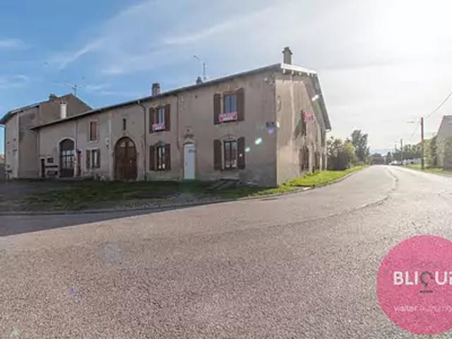 Marainviller 54300 Achat / Vente maison 10 pièces t10 jardin terrasse