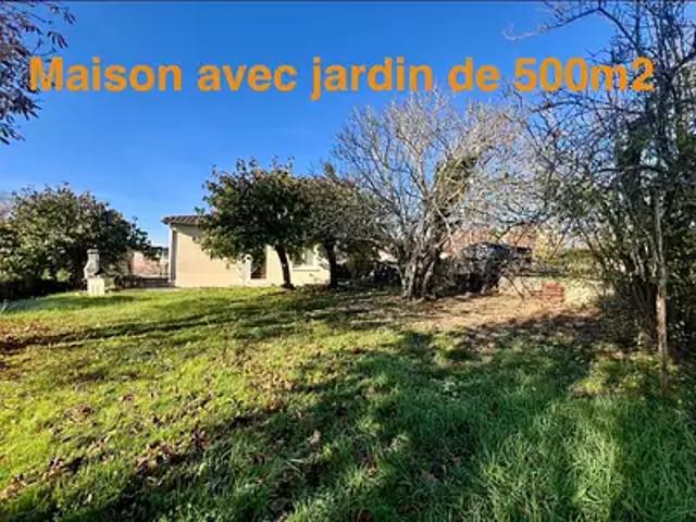 Marambat 32190 Achat / Vente maison 4 pièces t4 terrasse balcon