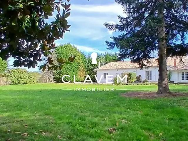 Maransin 33230 Achat / Vente maison 13 pièces t13 terrasse