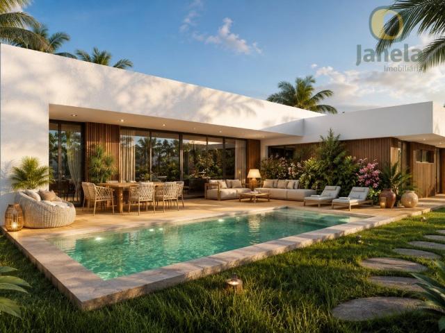 Maravilhosa Moradia Contemporânea, toda Térrea, com piscina 200m² Mexilhoeira Grande