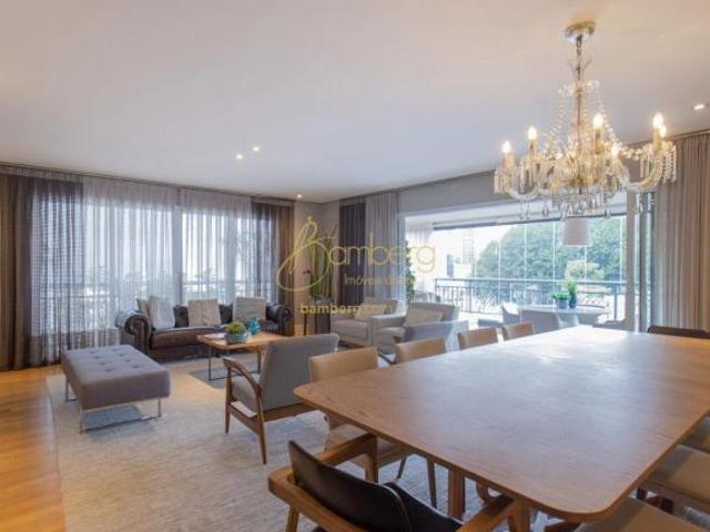 Maravilhoso Apartamento Com 4 Dormitórios No Itaim. Lindo, Sofisticado E Totalmente Mobiliado