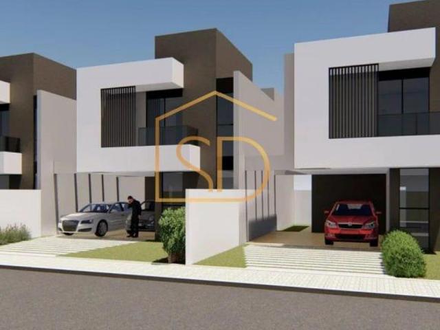 Maravilhoso Sobrado Novo, 122,21m², à venda em São José dos Pinhais, Parque da Fonte