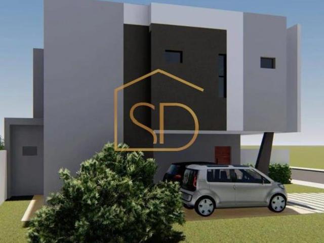 Maravilhoso Sobrado Novo, 122,21m², à venda em São José dos Pinhais, Parque da Fonte