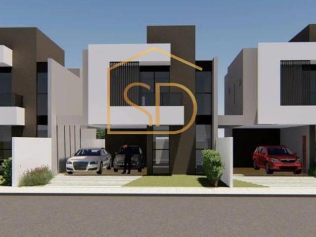 Maravilhoso Sobrado Novo, 122,21m², à venda em São José dos Pinhais, Parque da Fonte