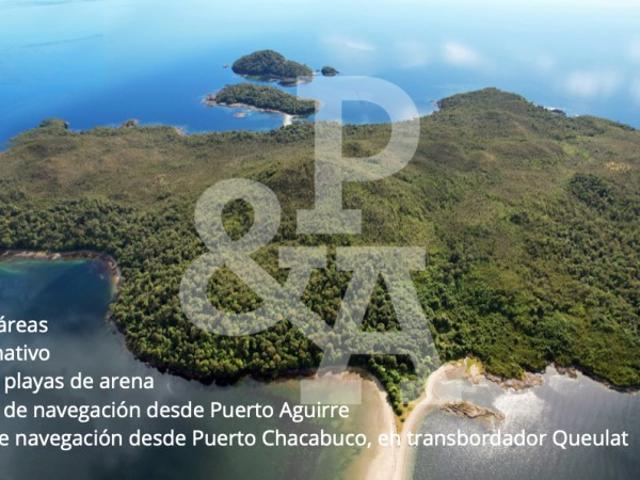 MARAVILLOSA ISLA RESERVA PRIVADA EN AYSEN