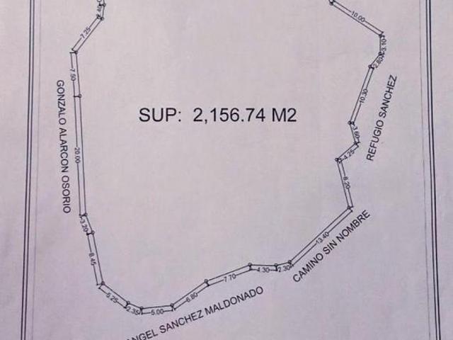 VENDO EN MALINALCO MARAVILLOSO TERRENO DE 2156 M2, CON MANANTIAL, BARDEADO Y ACCESO A LUZ