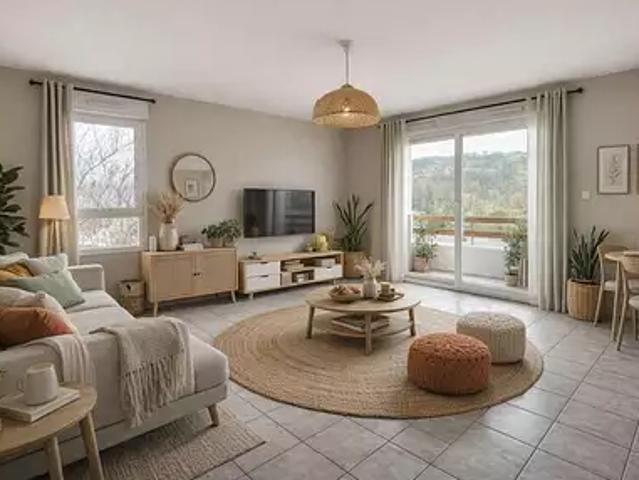 Marcellaz Albanais 74150 Achat / Vente appartement 4 pièces t4 au dernier étage cave