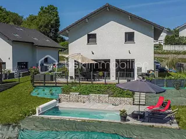 Marcellaz Albanais 74150 Achat / Vente maison 5 pièces t5 piscine terrasse