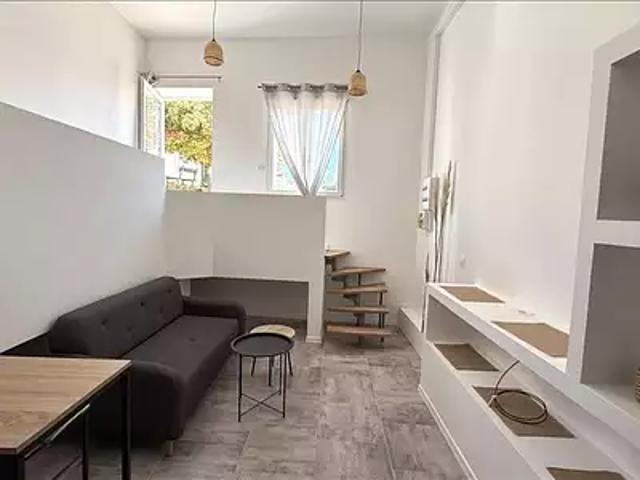 Marcorignan 11120 Location appartement 1 pièce t1 jardin