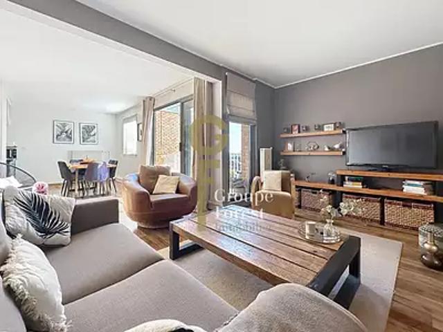 Marcq en Baroeul 59700 Achat / Vente appartement 5 pièces t5 au dernier étage terrasse