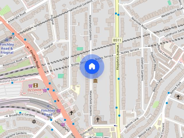 Maresfield Gardens, Camden, London, NW3