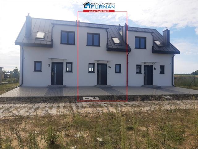 Nowy dom nad jeziorem w Margoninie, 4 pokoje, taras