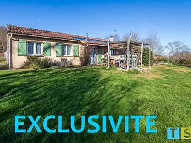 Le Fousseret 31430 Achat / Vente maison 5 pièces t5 au dernier étage terrasse