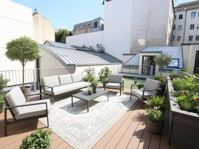 Marie | Terrassentraum im sanierten Altbau nahe Aumannplatz