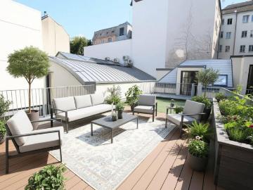 Marie | Terrassentraum im sanierten Altbau nahe Aumannplatz