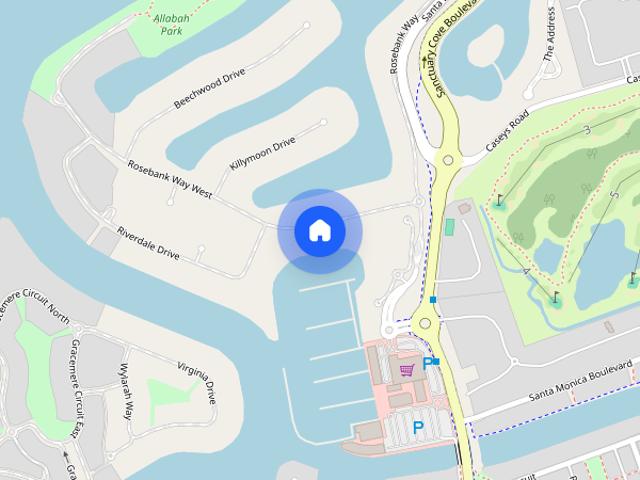 MARINA HOME WITH PONTOON IN ROSEBANK ESTATE