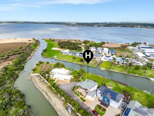 Marina waterfront living with Peaceful Wetland Outlook