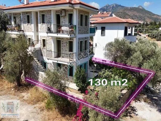 Marin'den Datça Merkezde Müstakil Konforunda 3+1 Bahçekatı