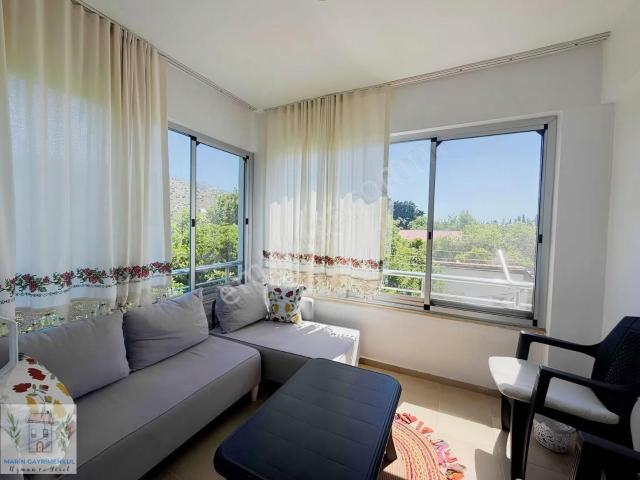 Marin'den Palamutbükü, Denize 500m, 2+1 Eşyalı Kiralık Daire