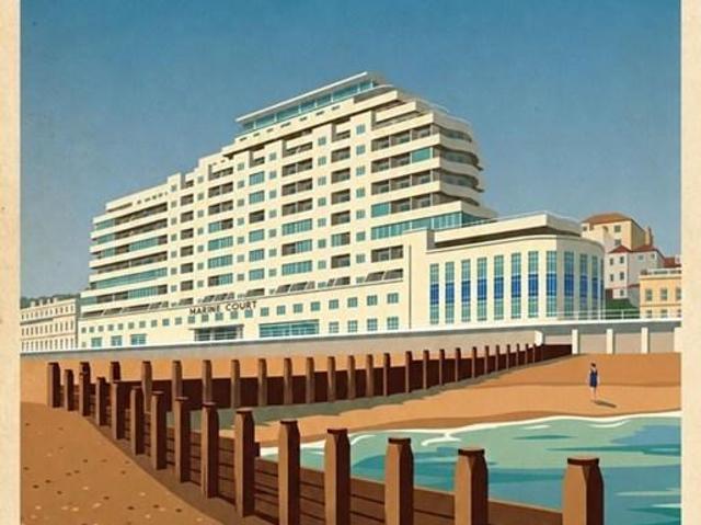 Marine Court, St. Leonards On Sea, TN38 2 bed flat to rent £1,450 pcm £335 pw