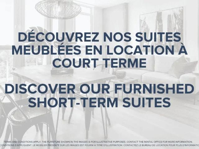 Market Apartments — Bachelor available at 3440 boulevard Saint Elzéar West, Laval
