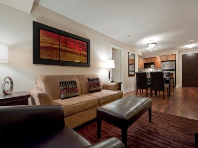 Markham Ontario Furnished Apartment Rental at Circa Beautiful 2 Bedroom, 2 Bathroom Suite with Ample Space and Fantastic Amenities
