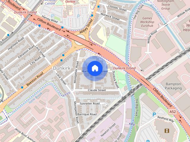 Marlborough Street Copy, Dunkirk, East Midlands, NG7