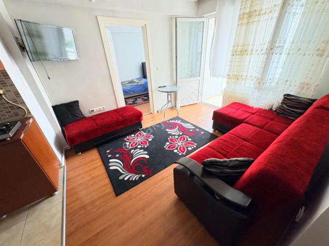 Marmara'dan Cumhuriyet Mah Site İçi 1+1 Eşyalı Kiralık Daire