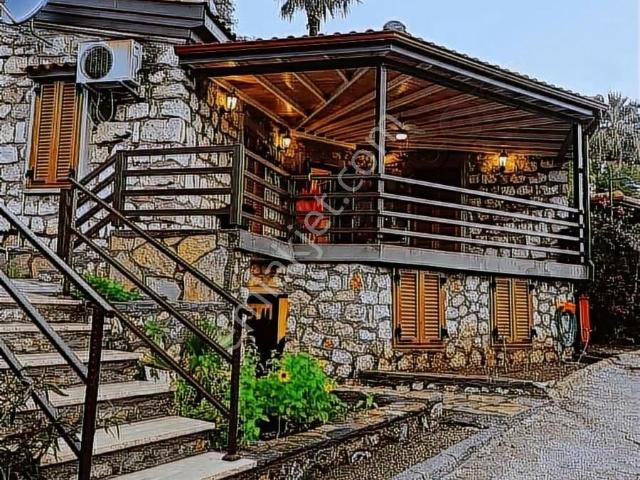 Marmaris Turunç Amos Koy Da Satılık Deniz Manzaralı Taş Ev!