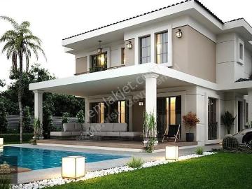 Marmaris Çamlı Köyünde Projeden Satılık Emsalsiz Villa