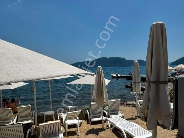 Marmaris Sitelerde Kendine Ait Plajı Olan Satılık Stüdyo Daire