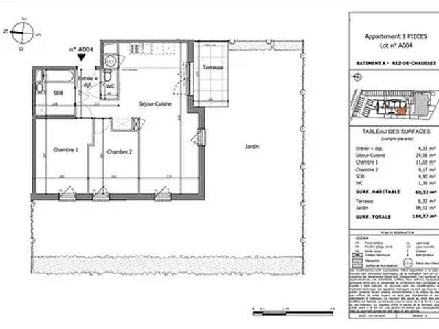 Marnaz 74460 Achat / Vente appartement 3 pièces t3