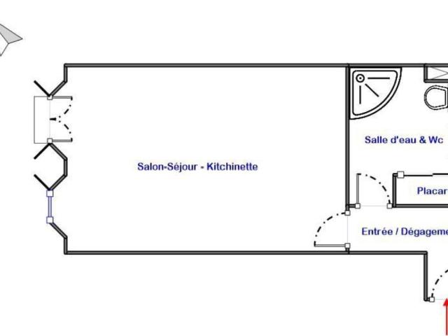 MARSEILLE 13001 LYCEE THIERS / LA PLAINE / CANEBIERE Exclusivité Studio meublé 24 m2 env