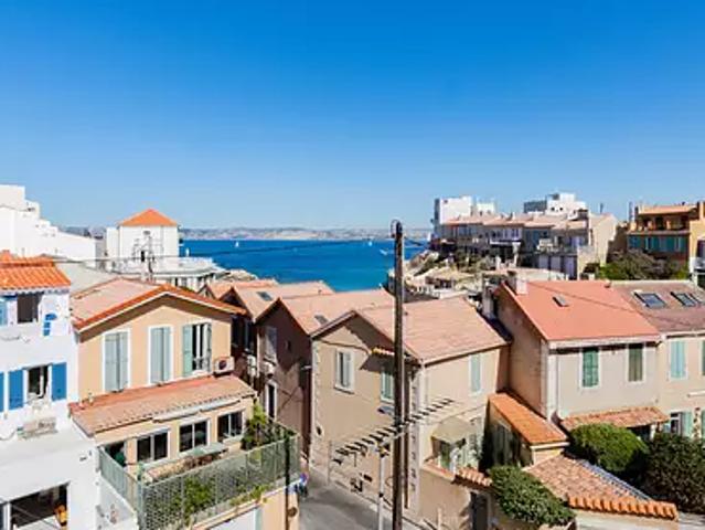 Marseille 7ème 13007 Achat / Vente maison 5 pièces t5 au dernier étage