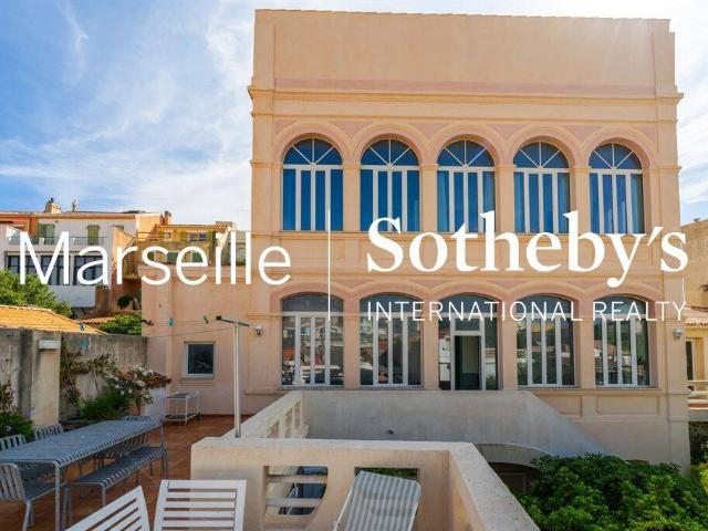 Marseille 7ème, Malmousque Maison rénovée atypique, 5 chambres