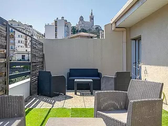 Marseille 6ème 13006 Achat / Vente appartement 4 pièces t4 au dernier étage