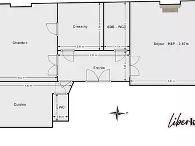Marseille 6ème 13006 Achat / Vente appartement 2 pièces t2 terrasse cave