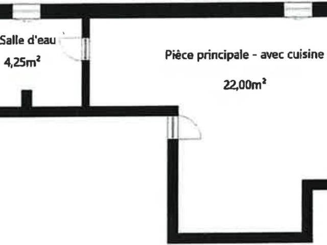 Marseille 6ème Castellane STUDIO 26m2