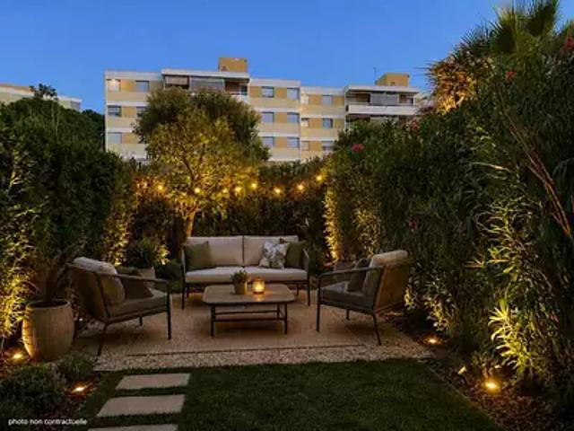 Marseille 8ème 13008 Achat / Vente appartement 2 pièces t2 jardin terrasse