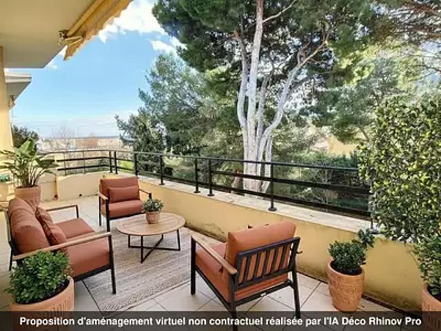 Marseille 9ème 13009 Achat / Vente appartement 4 pièces t4 au dernier étage jardin