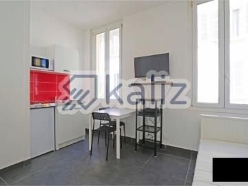 ? MARSEILLE – Rue Mazagran – Studio meublé 14 m² – Bail étudiant uniquement