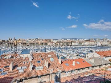 Marseille Vieux Port Appartement avec vue panoramique et t. 120m² Marseille 7ème