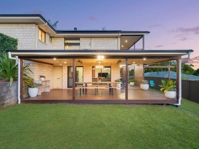 Master built family entertainer with tranquil Hinterland views