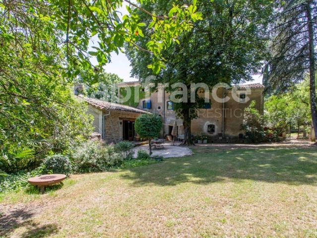 Mas à vendre 15 pièces 523 m2 avec Gîte 14 pers.SAINT SEBASTIEN D'AIGREFEUILLE 30 Terrain + de 7 ha