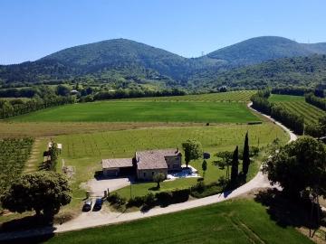 Mas en pierres avec vue dans la Drôme 200m² Montélimar