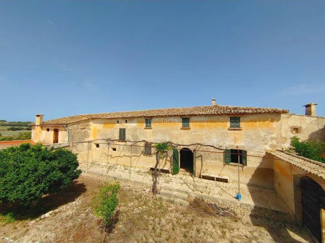 Masía en venta en Baleares Algaida. Gran casa de campo mallorquina de 2.000 m2 para restaurar con 55 hectáreas de terreno en Algaida. Masías.