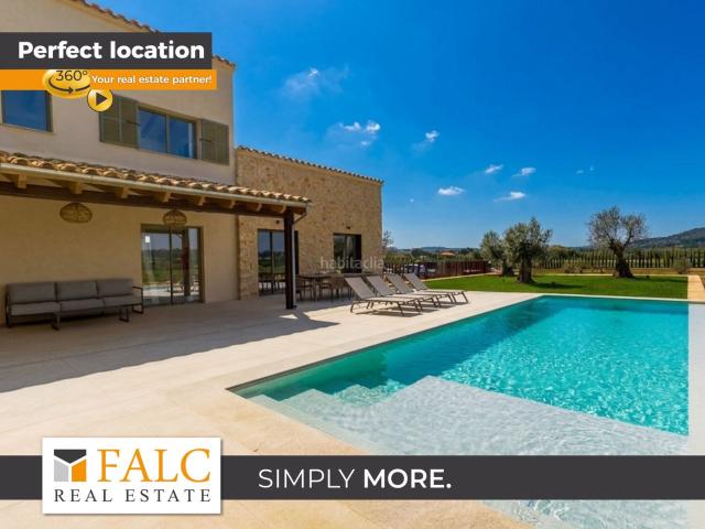 Masía en venta en Baleares Campos, Zona Rústica Interior. Elegante finca de nueva construcción con piscina en una zona tranquila de Sineu. Masías.