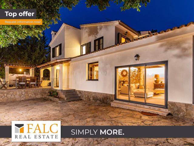 Masía en venta en Baleares Esporles. Villa sostenible y lujosamente reformada con piscina en Esporlas. Masías.
